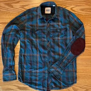 Vintage Red Button Down Shirt